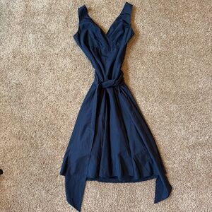 MaxAndCleo Navy Cocktail Dress